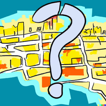 DALL·E 2023-03-23 10.39.52 - digital art of a map of a major city with a question mark on it
